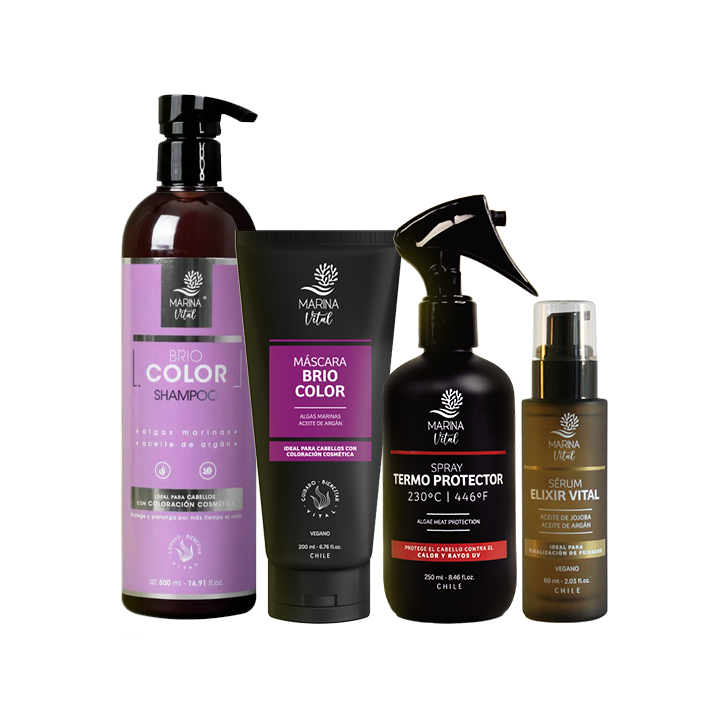 Gama BrioColor Protección Total – 4 Pasos