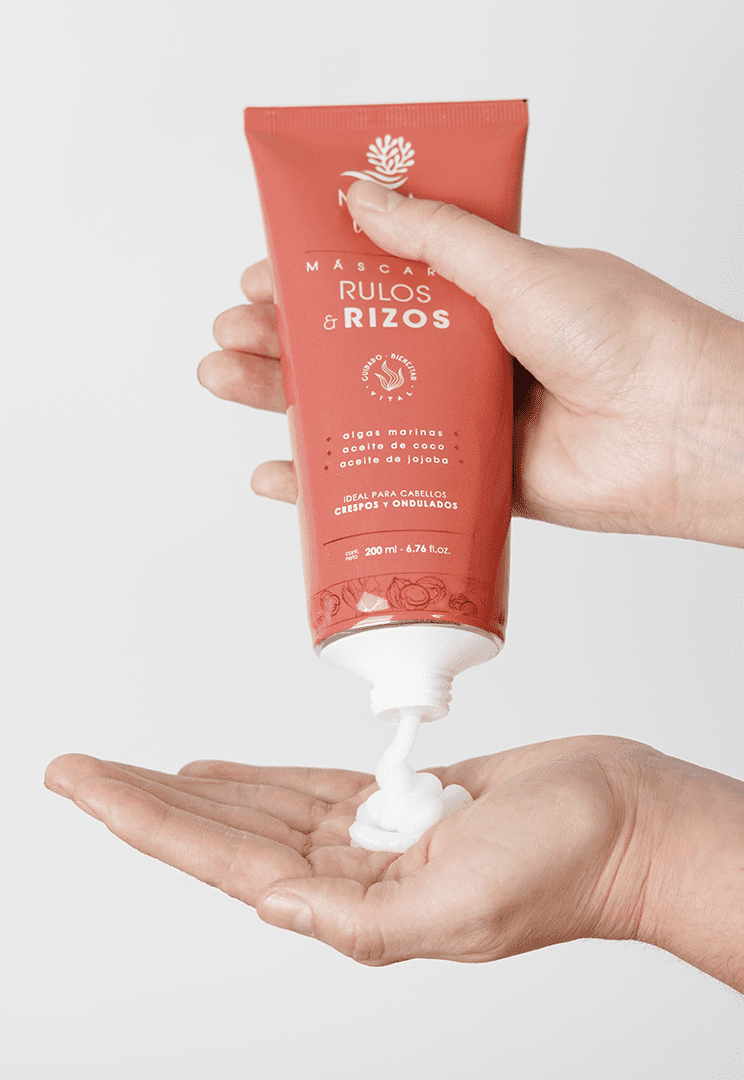 Máscara Rulos y Rizos (pomo)