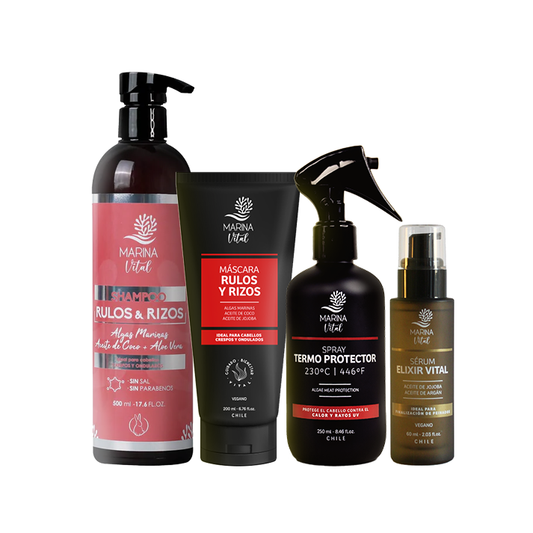 Pack Rulos & Rizos Definición Completa – 4 Pasos