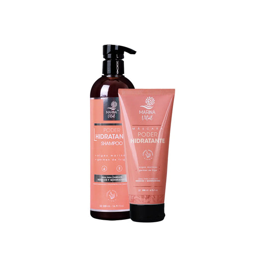 Pack Poder Hidratante Nutrición Profunda – Shampoo 500 ml + Máscara 200 ml