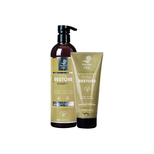 Pack Total Restore Reparación Avanzada – Shampoo 500 ml + Máscara 200 ml